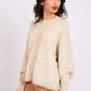 Women Regular Fit Pullover Brown