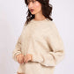 Women Regular Fit Pullover Brown