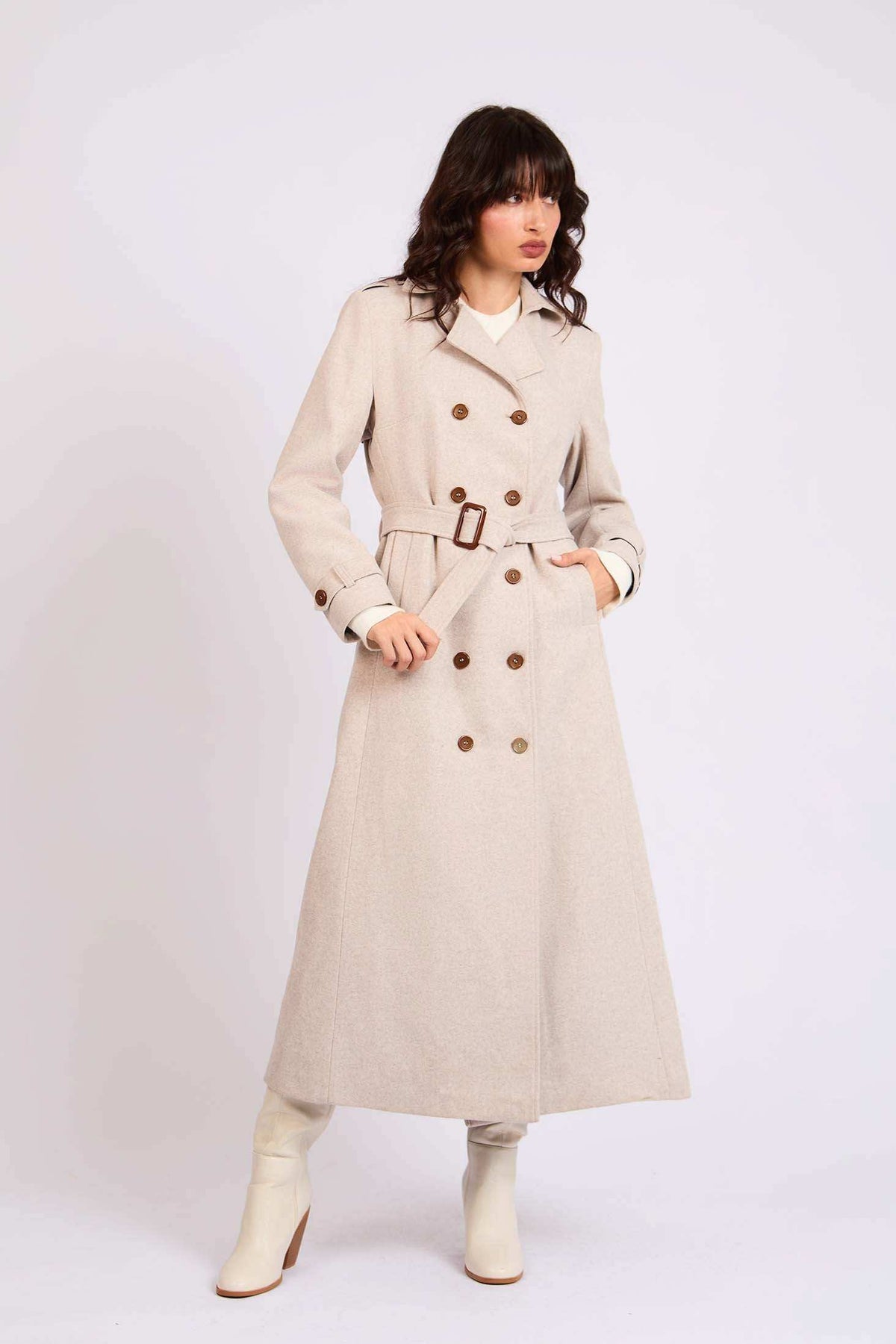 Women Regular Fit Coat Multicolor