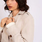 Women Regular Fit Coat Multicolor
