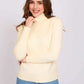 Women Regular Fit Pullover Sugar Off White