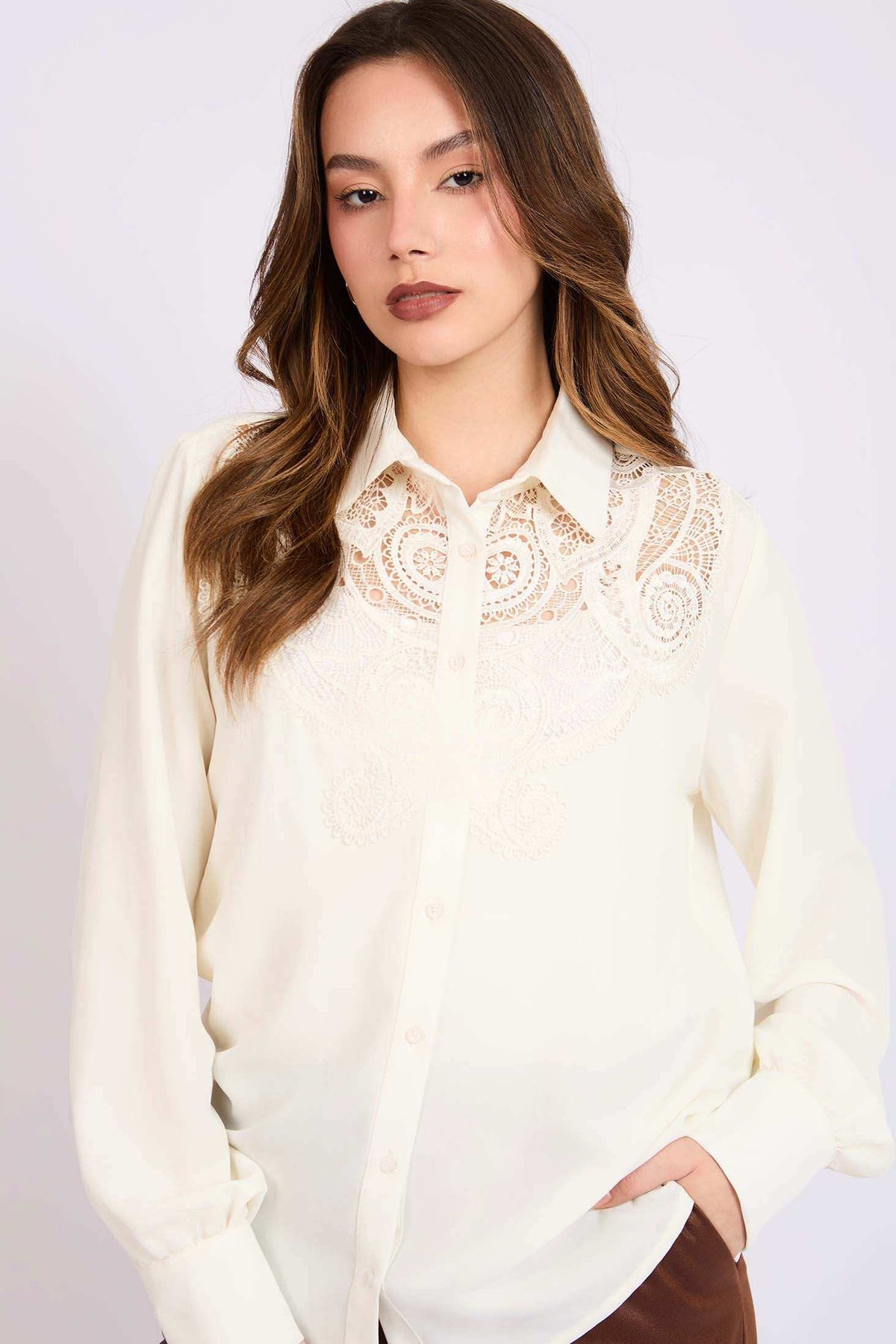 Women Regular Fit Blouse Black