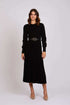 Women Regular Fit Dress Black