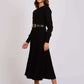 Women Regular Fit Dress Black