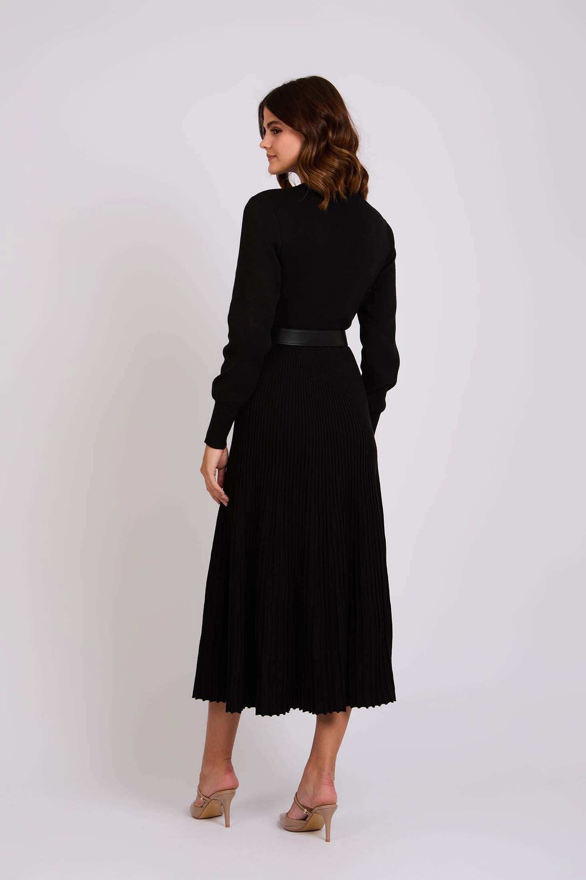 Women Regular Fit Dress Black