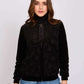 Women Regular Fit Jacket Black