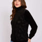 Women Regular Fit Jacket Black