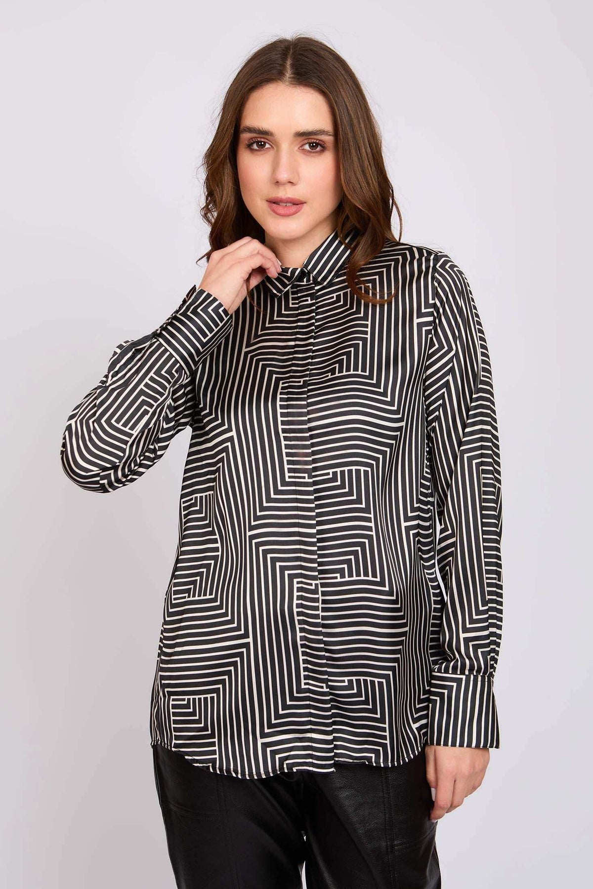 Women Regular Fit Blouse Multicolor