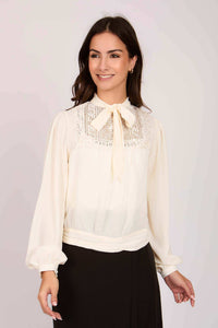 Women Regular Fit Blouse Black