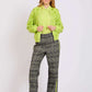 Women Regular Fit Jacket Green