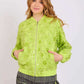 Women Regular Fit Jacket Green