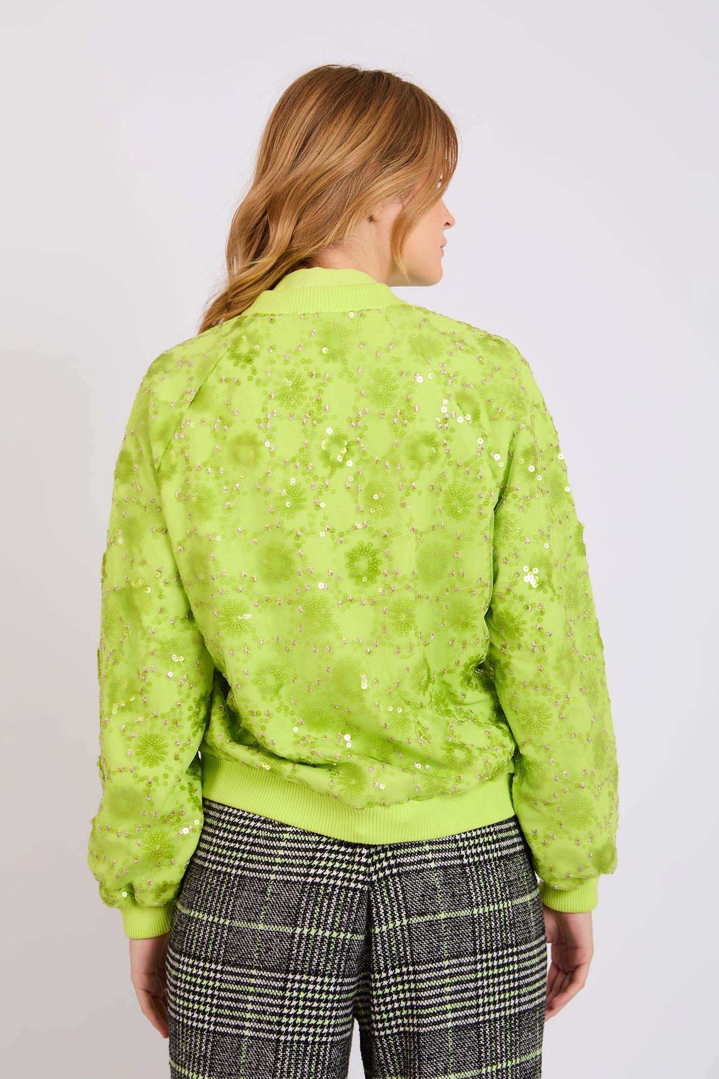 Women Regular Fit Jacket Green