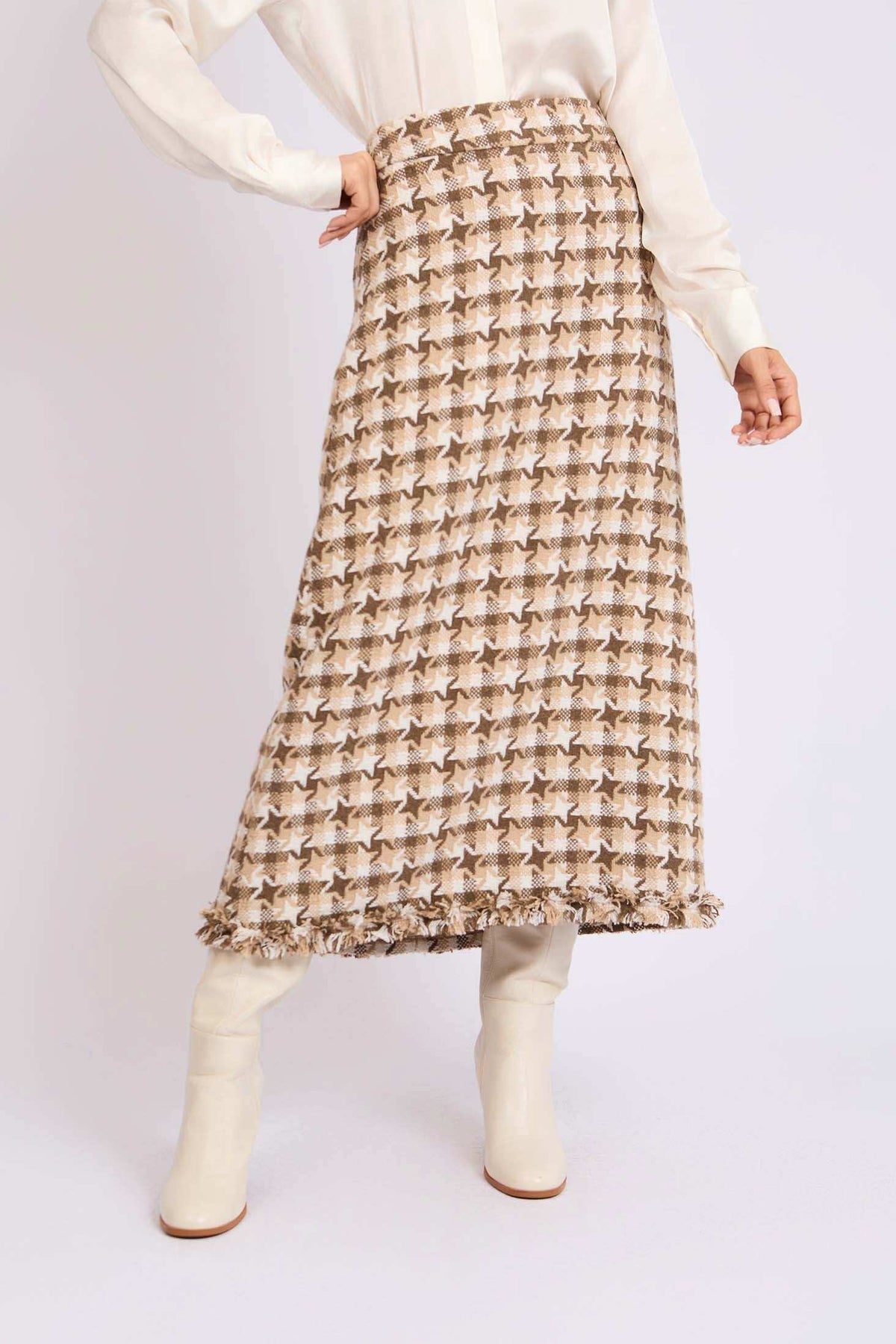 Women Regular Fit Skirt Multicolor