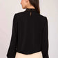 Women Regular Fit Blouse Black