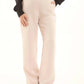 Light Beige High-Rise Trousers