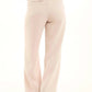 Light Beige High-Rise Trousers