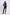 Women Regular Fit Jacket Blue