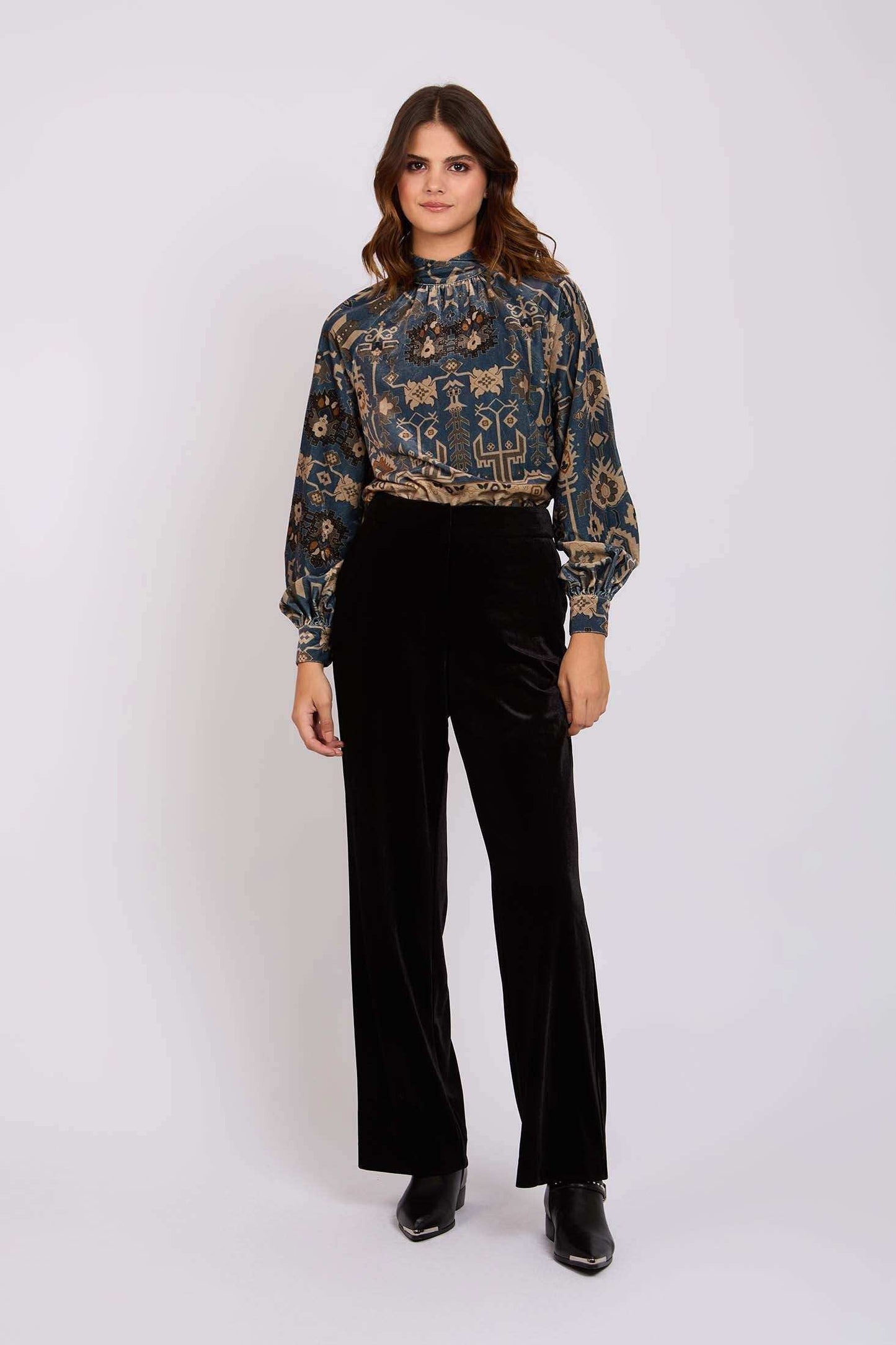 Women Regular Fit Blouse Multicolor