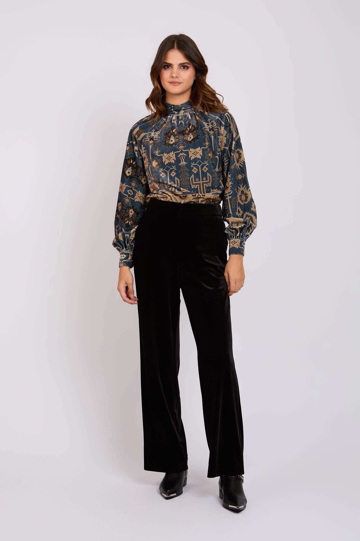 Women Regular Fit Blouse Multicolor
