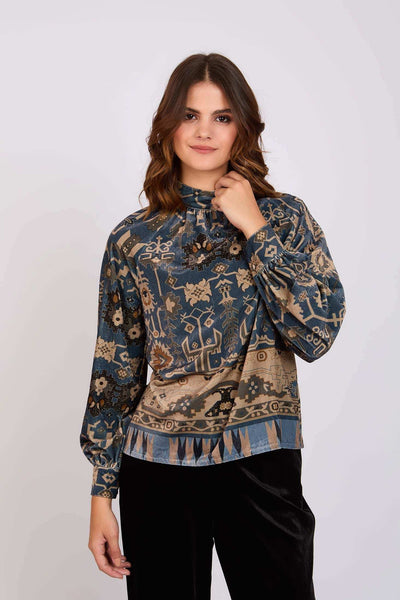 Women Regular Fit Blouse - Multicolor