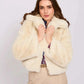 Women Regular Fit Jacket Off White