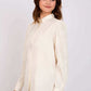 Women Regular Fit Blouse Sugar Off White