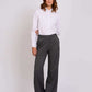 Women Regular Fit Pants Grey