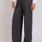 Women Regular Fit Pants Grey