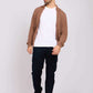 Men Regular Fit Cardigan Brown