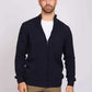 Men Regular Fit Cardigan Black