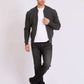 Men Regular Fit Cardigan Grey