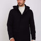 Men Regular Fit Jacket Black