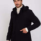 Men Regular Fit Jacket Black