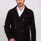 Men Slim Fit Jacket Black