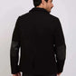 Men Slim Fit Jacket Black