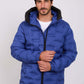 Men Regular Fit Jacket Blue