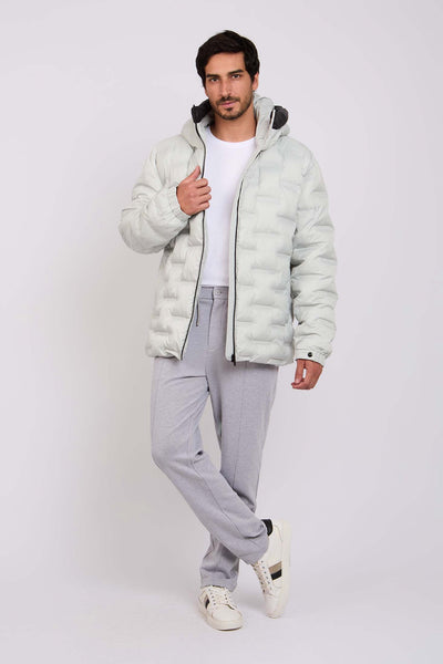 Men Regular Fit Jacket - White