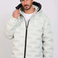 Men Regular Fit Jacket White