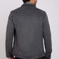 Men Regular Fit Jacket Grey