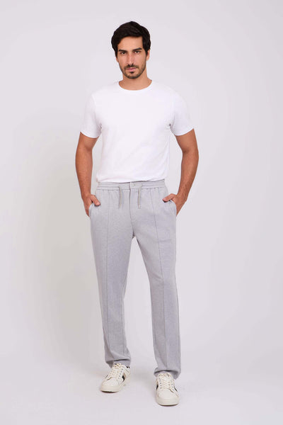 Men Regular Fit Pant - Grey