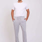Men Regular Fit Pants Grey