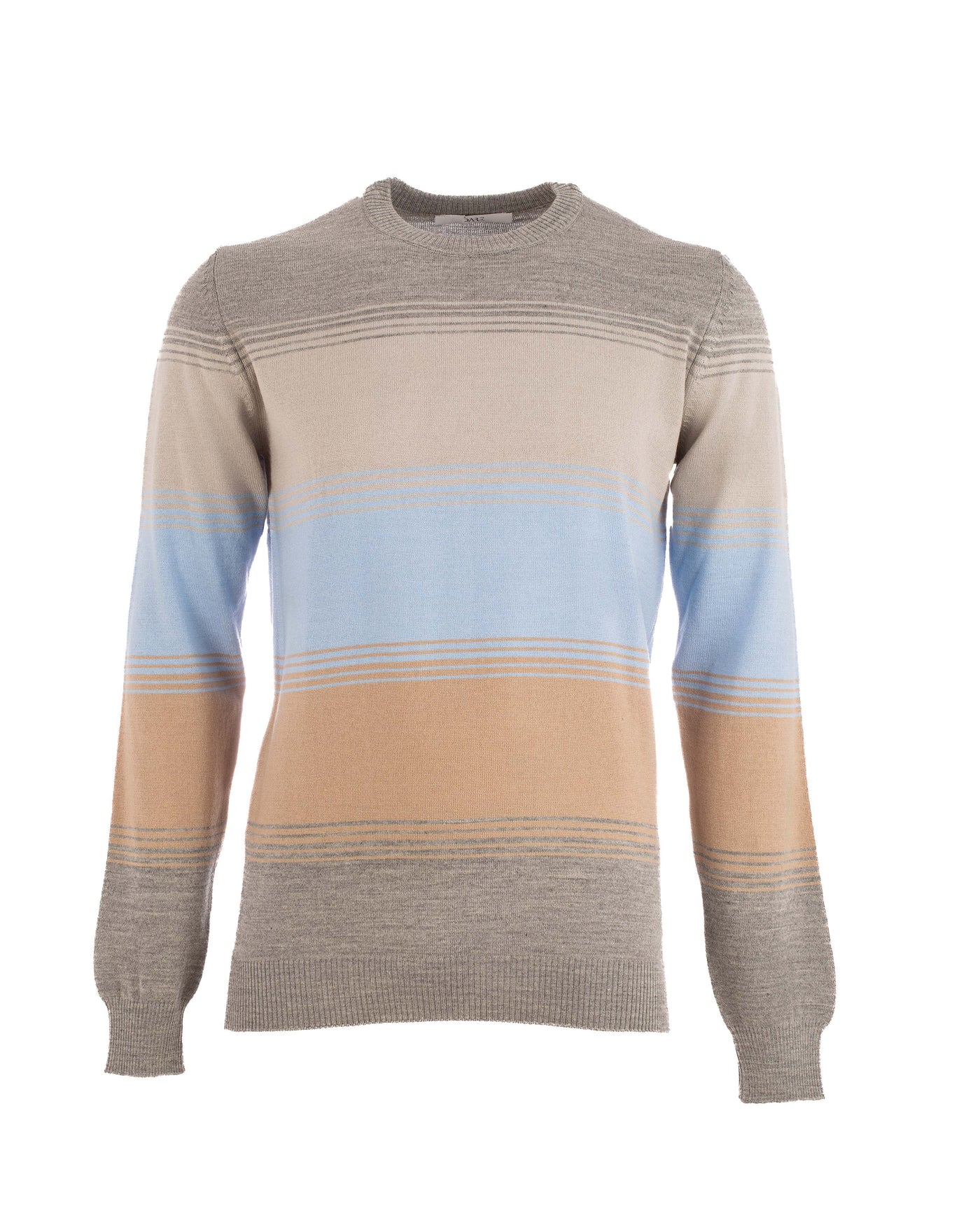 Men Striped Regular Fit Pullover - Multicolor