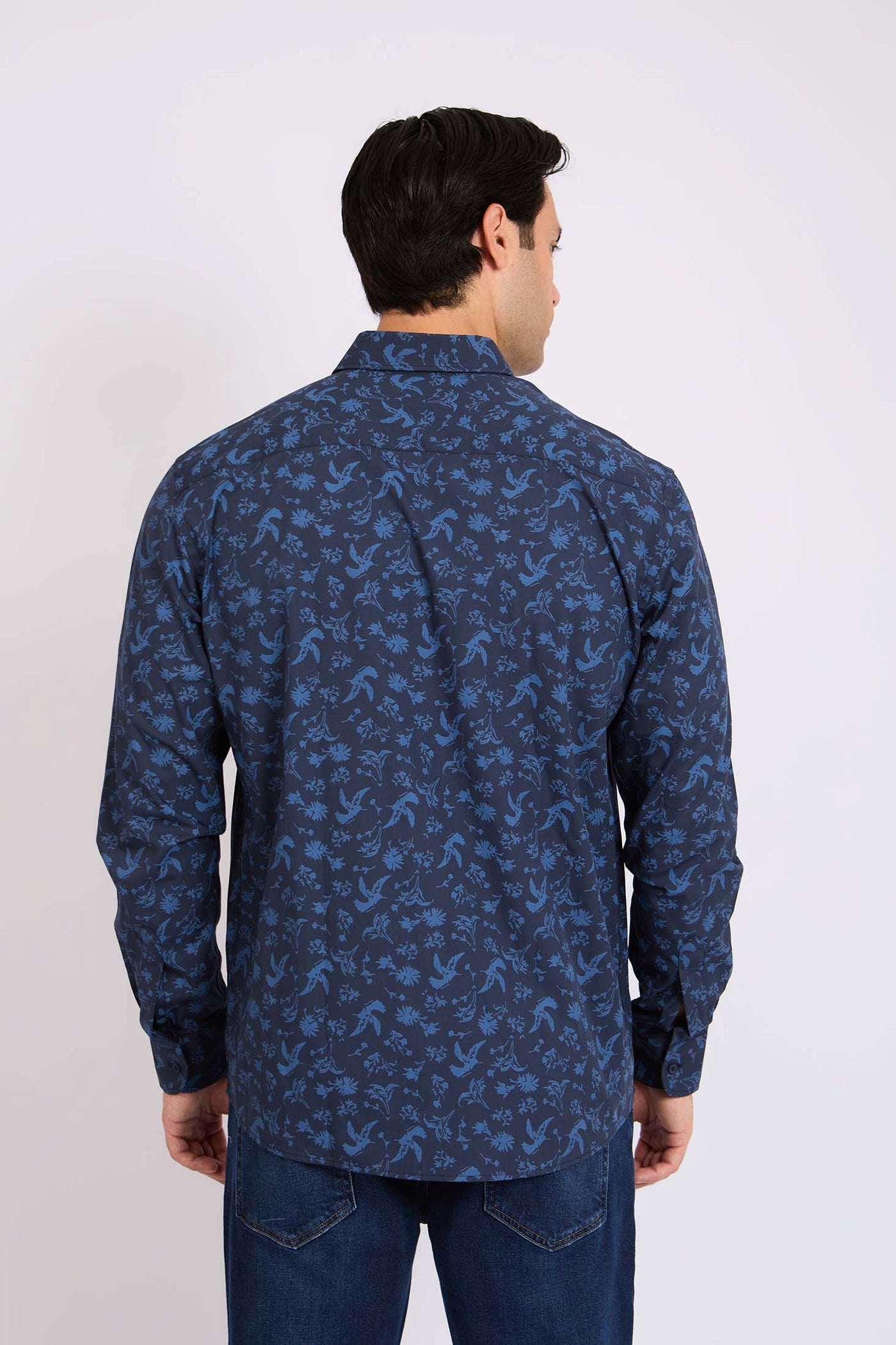 Men Regular Fit Shirt - Blue