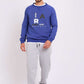 Men Regular Fit Sweatshirt Deep Blue