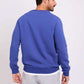 Men Regular Fit Sweatshirt Deep Blue