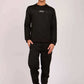 Men Regular Fit Sweatshirt Black