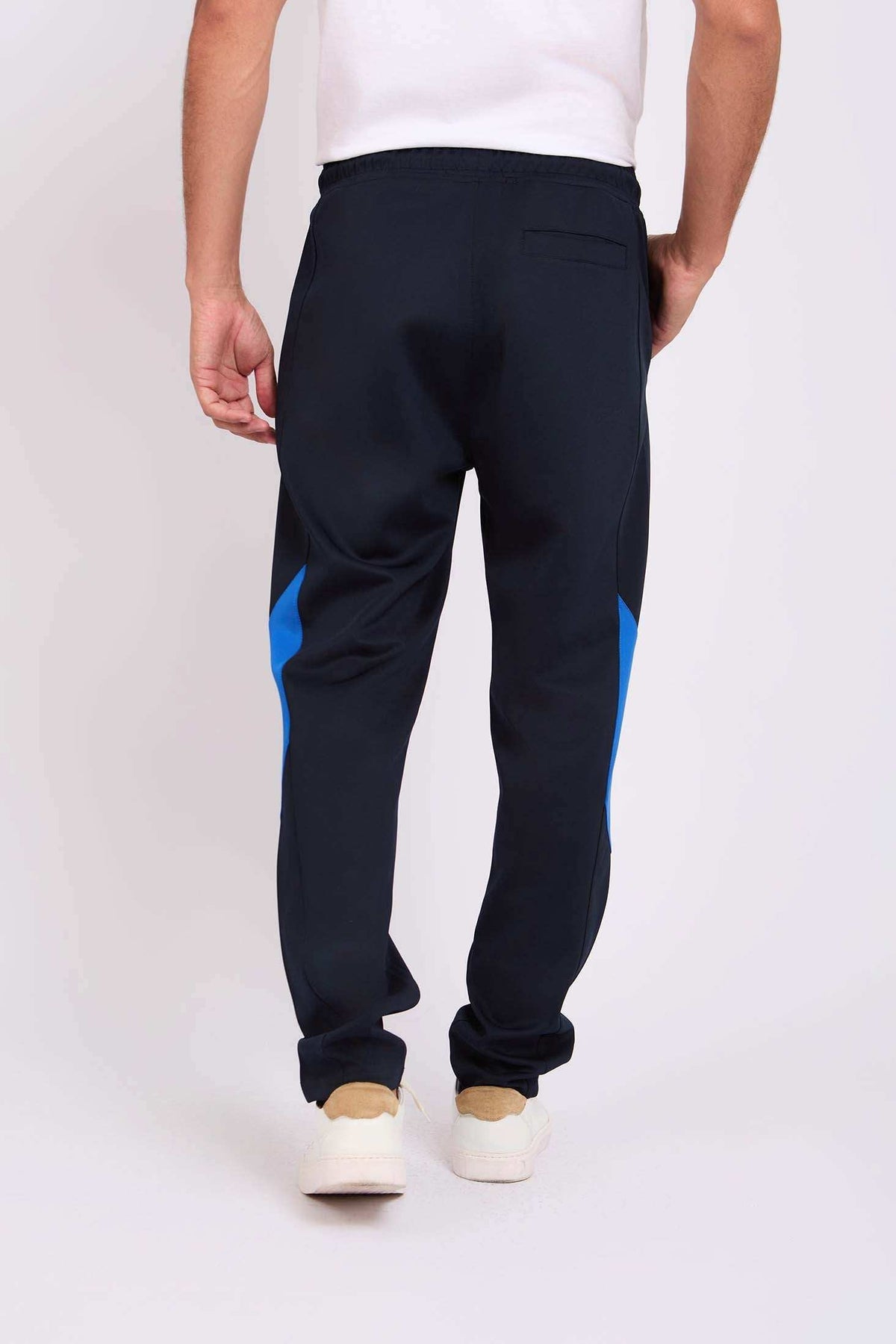 Men Regular Fit Sweat Pants Dark Navy