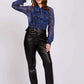 Women Regular Fit Pants Black
