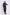 Women Regular Fit Pullover Blue