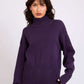 Women Regular Fit Pullover Purple